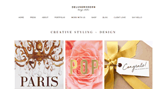 Desktop Screenshot of deluxemoderndesign.com